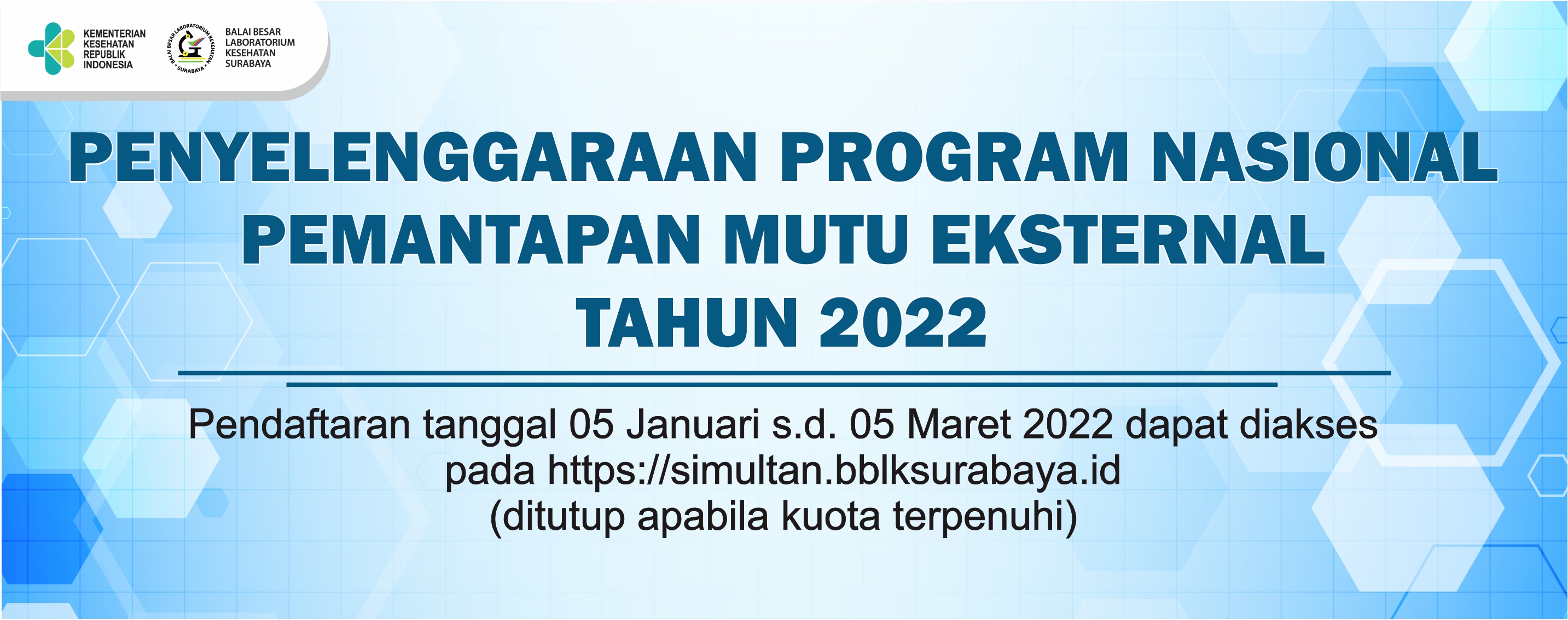  Pendaftaran PNPME 2022